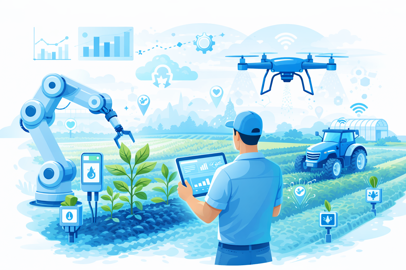 Agri Tech Illustration